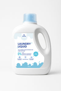 Natural Laundry Detergent Liquid (1 Litre) | 3 Bottles