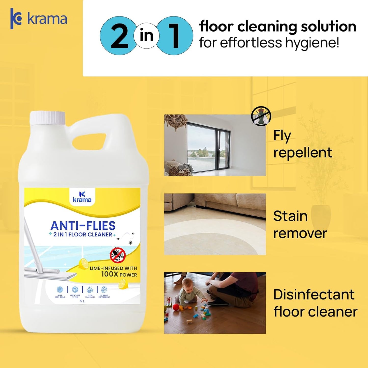 Anti-Flies Floor Cleaner | 5 Litres