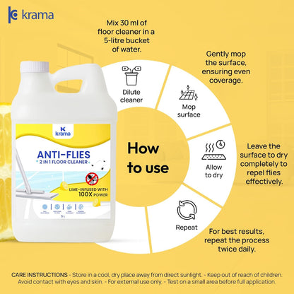 Anti-Flies Floor Cleaner | 5 Litres