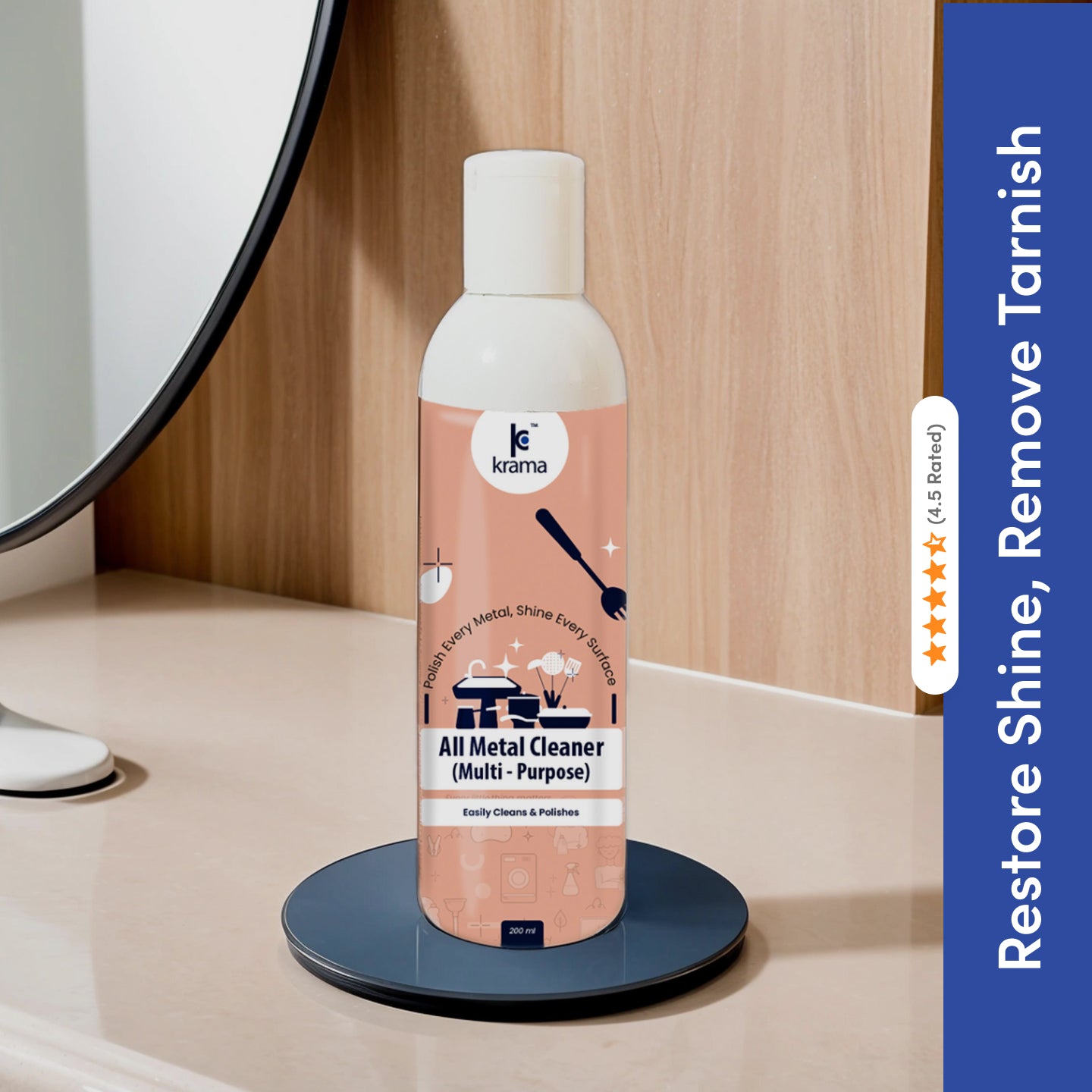 All metal cleaner (200ml) | 1 Bottle