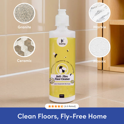 Anti-Flies Floor Cleaner (500 ML) X2 | 2 Bottles