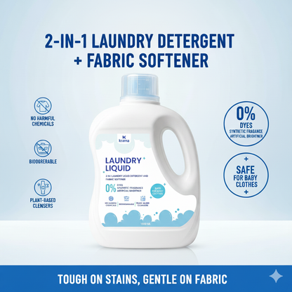 Laundry Detergent Liquid (1800 ML) | 1 Bottle