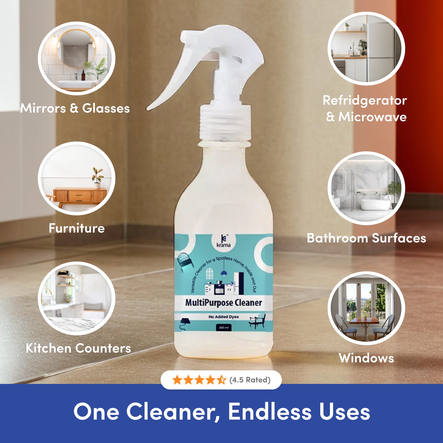 Multipurpose Cleaner (300Ml) | 1 Bottle