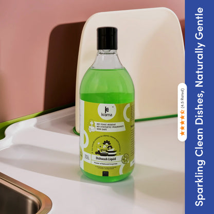 Organic Dishwash Liquid Gel (500 ML) | 1 Bottle