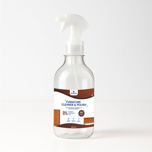 Furniture Cleaner and Polish - Clean your furniture and restore its natural shine in just one use 300ml | 3 Bottles