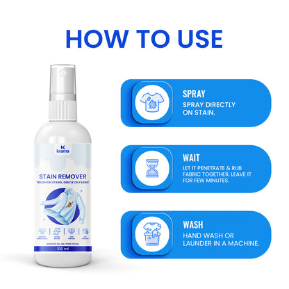 Instant Stain Remover – Tough on Food, Ink & Oil (100 ML)